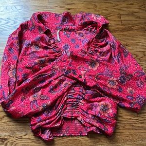 free people S silky cropped top